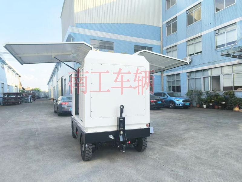 2吨电动星空体育登录入口(官方)网站/网页版登陆入口 飞翼箱式电动工具拖车